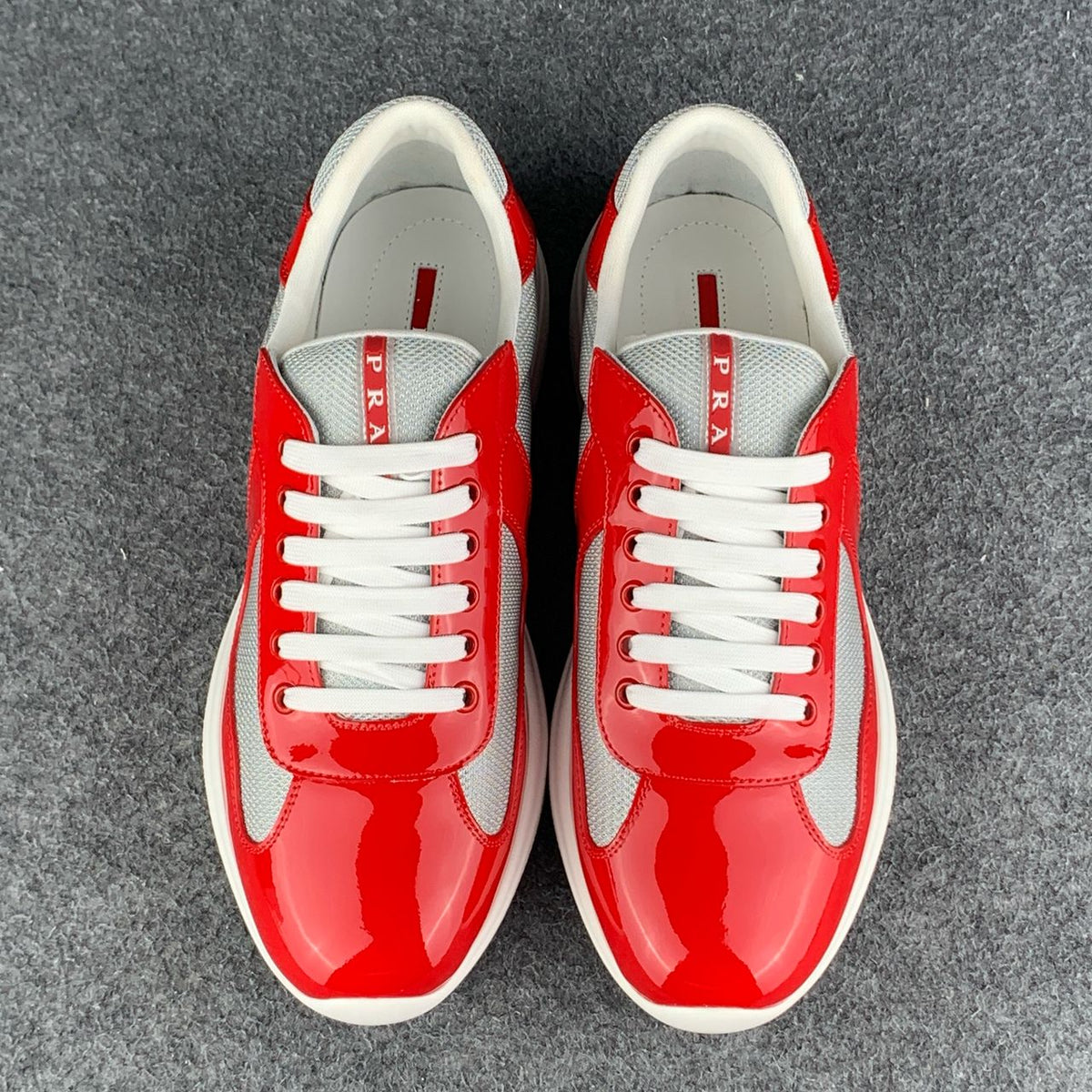 Prada America's Cup 'Red Silver Patent'