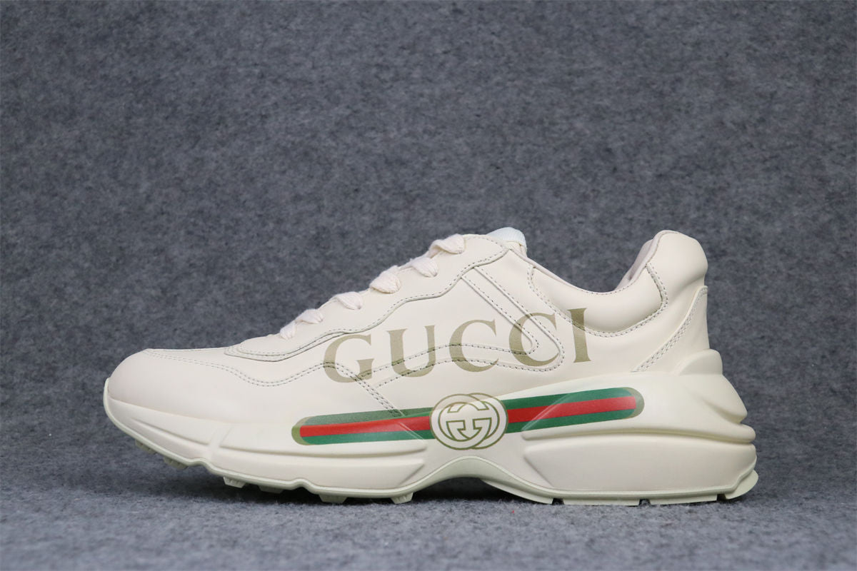 Rhyton Leather Sneaker 'Vintage Logo'