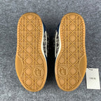 Dior B9S Skater Sneakers 'Dark Navy Tweed'