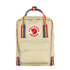 Fjallraven Kanken Rainbow Mini Light Oak-Rainbow Pattern