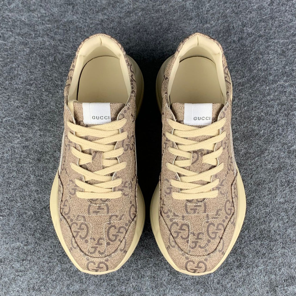 Gucci 100 Rhyton Sneaker 'Beige Monogram'