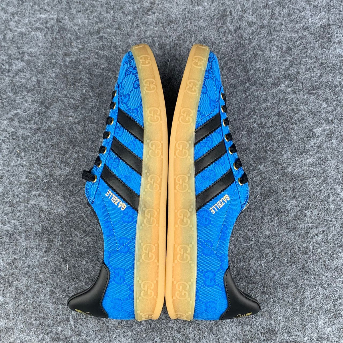 Gucci x Gazelle 'Blue GG Monogram'