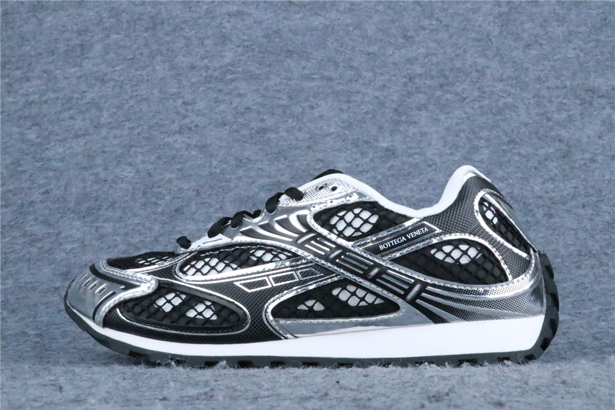 Bottega Veneta Orbit Sneaker 'Black Silver'