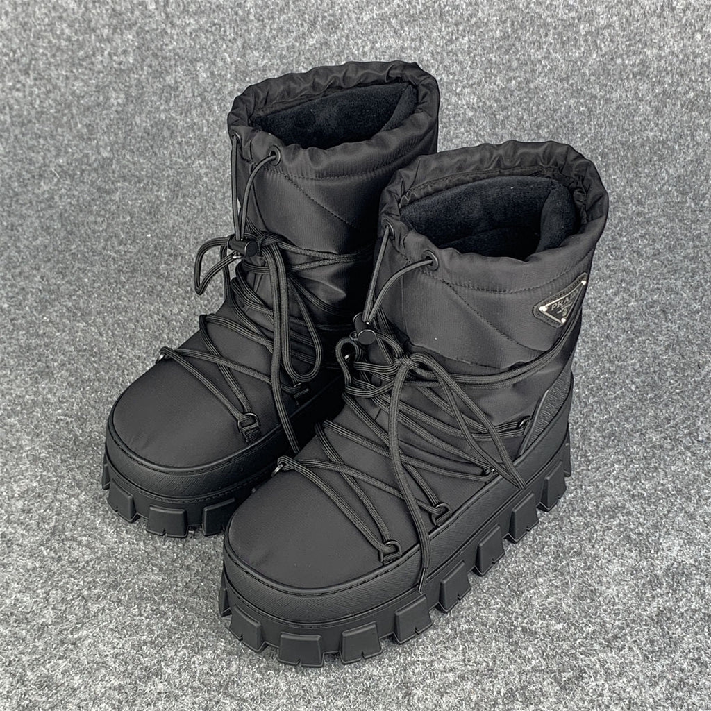 Prada Re-Nylon Gabardine Après-Ski Boots