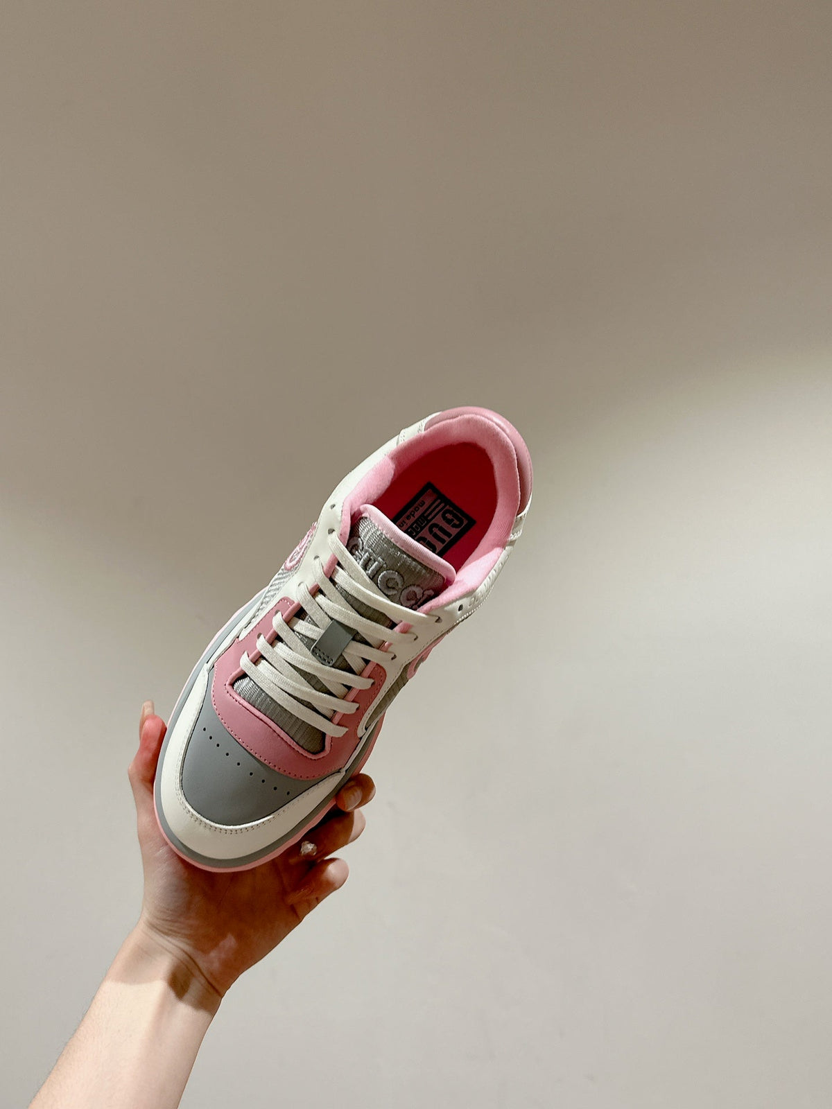 GUCCI 26S SNEAKERS IN MULTICOLOR CALFSKIN STYLE 3